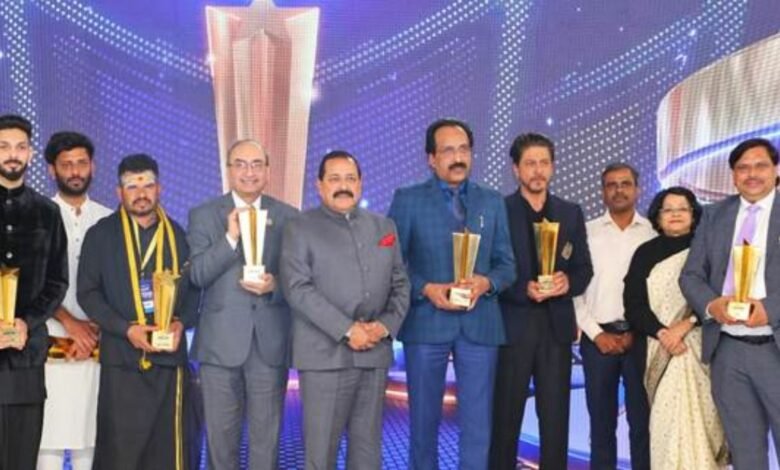 ISRO was presented with the “Indian of the Year Award" for the year 2023 in the category ‘Outstanding Achievement’