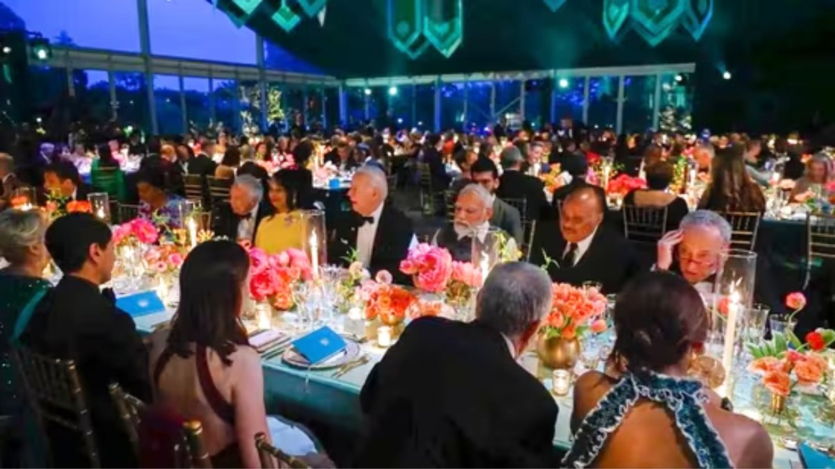 Dinner at the White House hosted by President Joe Biden in honour of Indian Prime Minister Narendra Modi