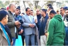 Dr Jitendra Singh visits the River Devika Project site, inspects the finishing touches
