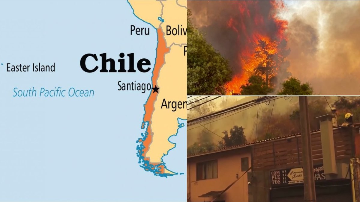Chile Wildfires Devastate Coastline: Death Toll Rises Amidst National Emergency