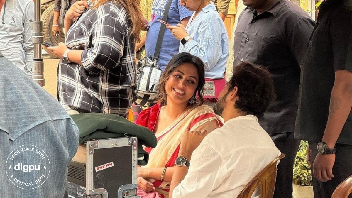 Hina Khan and Munawar Faruqui's Much-Awaited Collaboration: First Look From Music Video Shoot Revealed