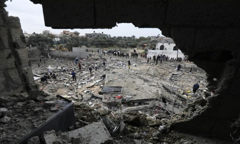 23 Killed in Israeli Airstrike on Gaza City Gathering
