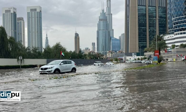 Record-breaking Rains Hit UAE, shattering 75-year-old records
