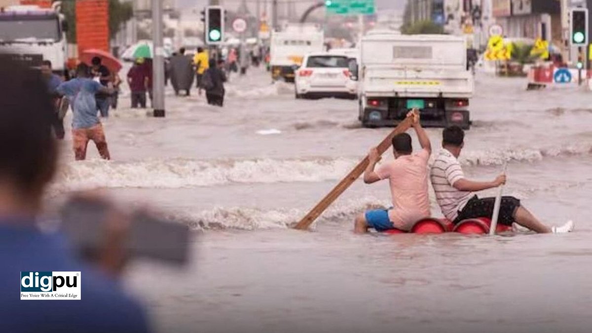Record-breaking Rains Hit UAE, shattering 75-year-old records