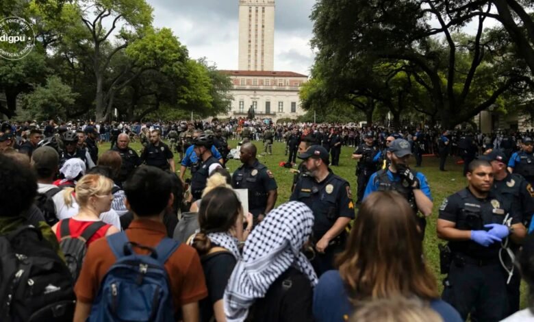 More Than 50 Arrested in Anti-Israel Protest at University of Texas at Austin