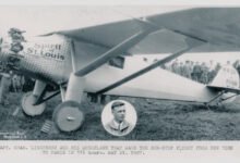 The First Transatlantic Flight by Charles Lindbergh