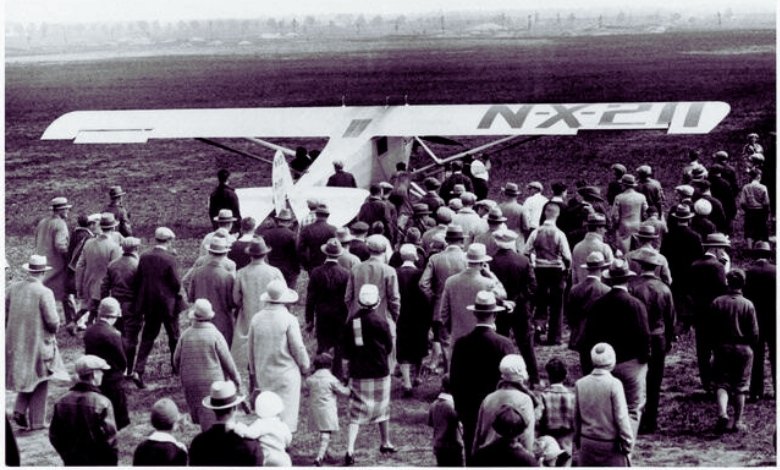 The First Transatlantic Flight by Charles Lindbergh