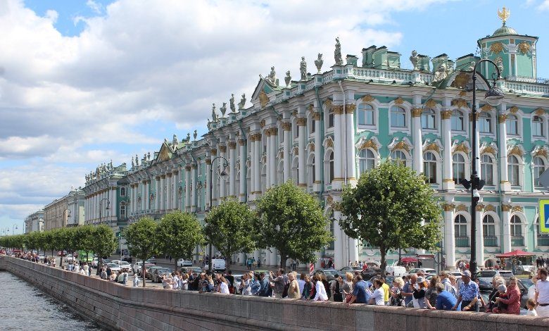 Winter Palace in Saint-Petersburg