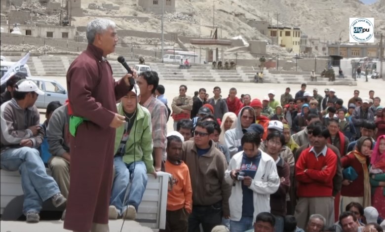 Sonam Wangchuk Introduces Top Leaders of Climate Fast Apex Body in Ladakh