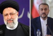 Iranian President Ebrahim Raeisi and Foreign Minister Hossein Amir-Abdollahian