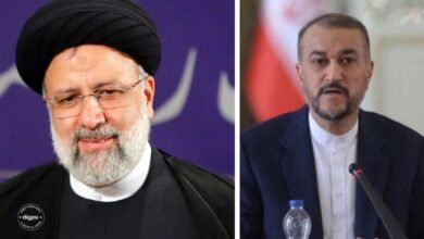 Iranian President Ebrahim Raeisi and Foreign Minister Hossein Amir-Abdollahian