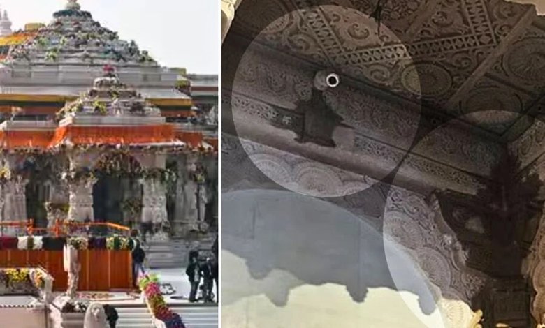 Construction Flaws Mar Newly Inaugurated Ram Mandir in Ayodhya Amid Monsoon Rains