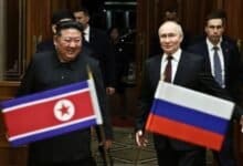 Russian President Vladimir Putin Arrives in North Korea for Official Visit