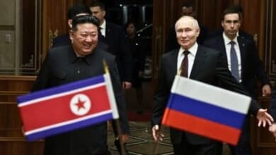 Russian President Vladimir Putin Arrives in North Korea for Official Visit