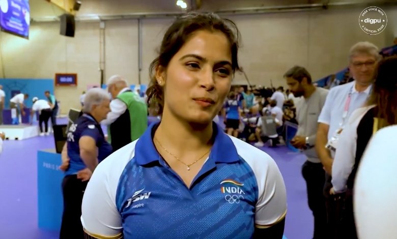 Manu Bhaker and Sarabjot Singh Clinch Bronze in 10m Air Pistol Mixed Team Event at Paris 2024 Olympics