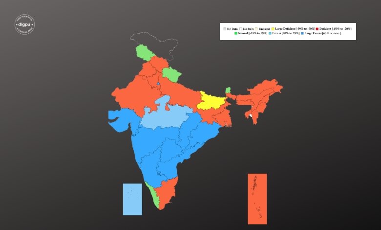 IMD Issues Heavy Rainfall Warnings Across India
