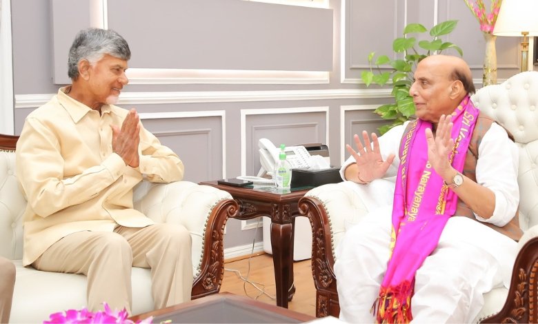 Andhra Pradesh CM Naidu Seeks Financial Support from Modi Government