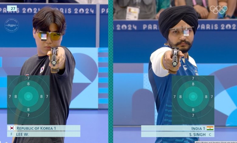 Indian Shooters Manu Bhaker and Sarabjot Singh Win Historic Bronze at Paris 2024 Olympics