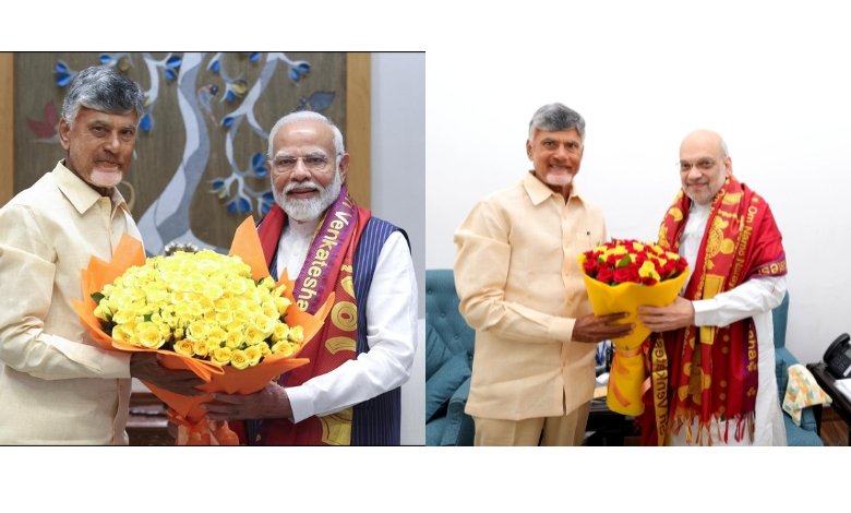 Andhra Pradesh CM Naidu Seeks Financial Support from Modi Government