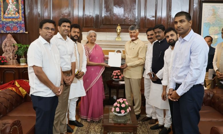 Andhra Pradesh CM Naidu Seeks Financial Support from Modi Government