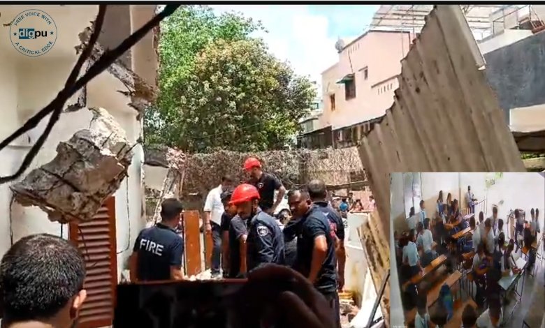 Wall Collapse at Shri Narayan School in Vadodara: Multiple Students Injured