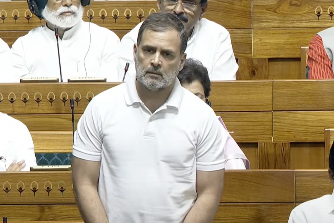 50% of Indira’s Courage—That’s All It Takes. Rahul Gandhi Challenges Modi in Parliament