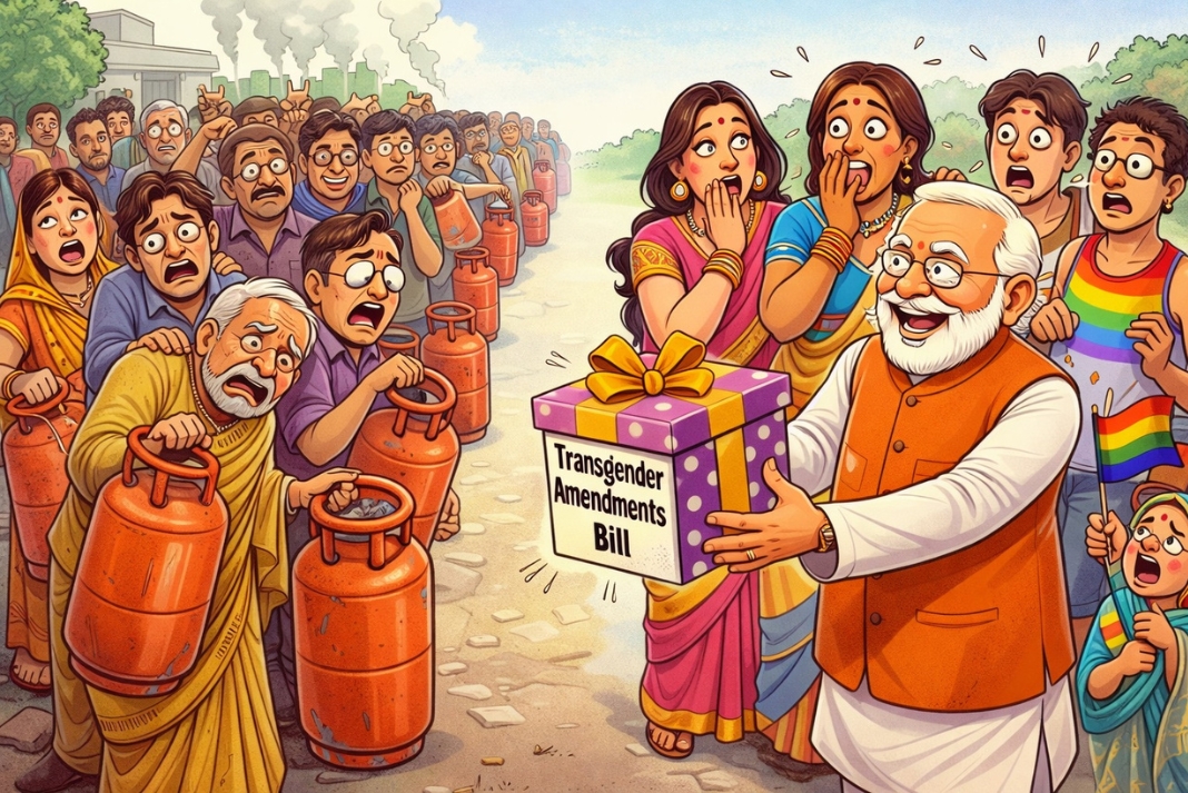 Modi's New Distraction: How a Transgender Law Amendment Is Being Used to Hide Soaring LPG & Oil Crisis